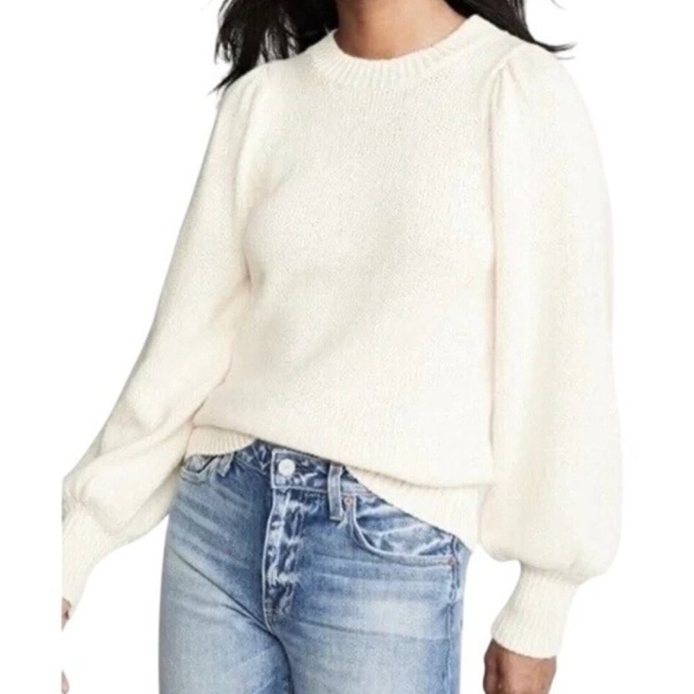 525 America Cream Crew Neck Sweater